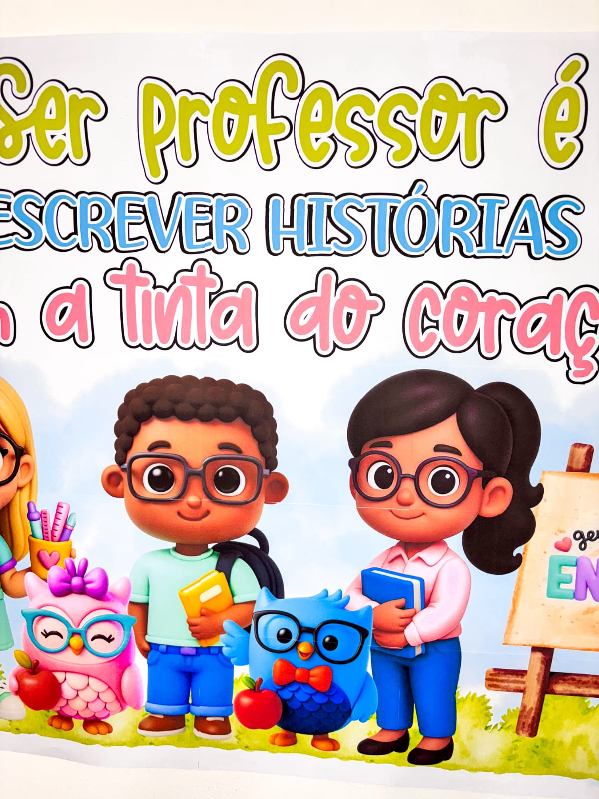 PAINEL PROFESSORES TINTA DO CORAÇÃO - Imagem 18