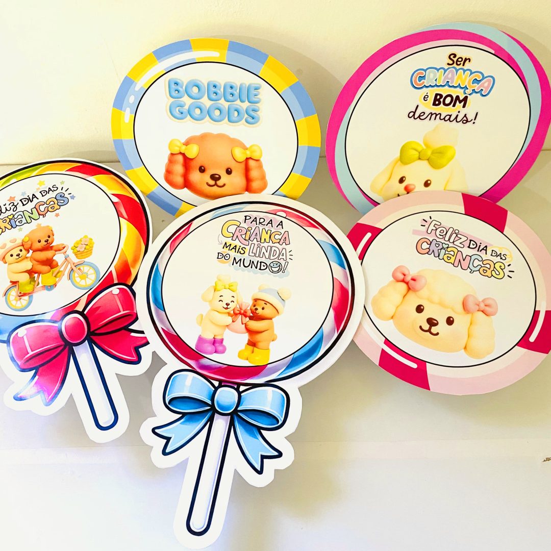 LEMBRANCINHA DIA DAS CRIANÇAS BOBBIE GOODS