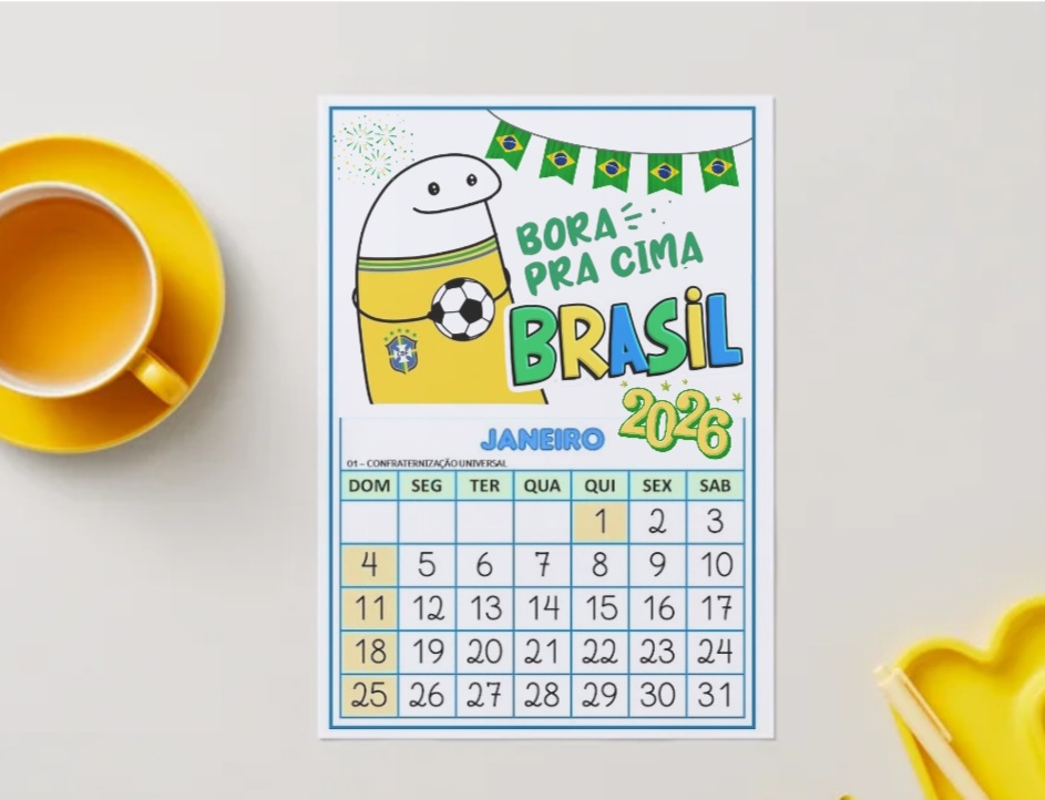 CALENDÁRIO MESES FLORKS COPA DO BRASIL 2026