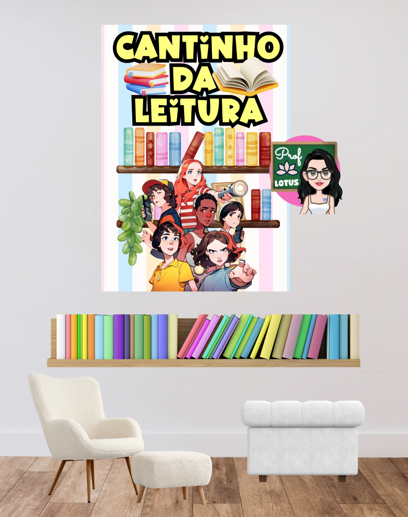KIT SALA STRANGER THINGS - Imagem 13
