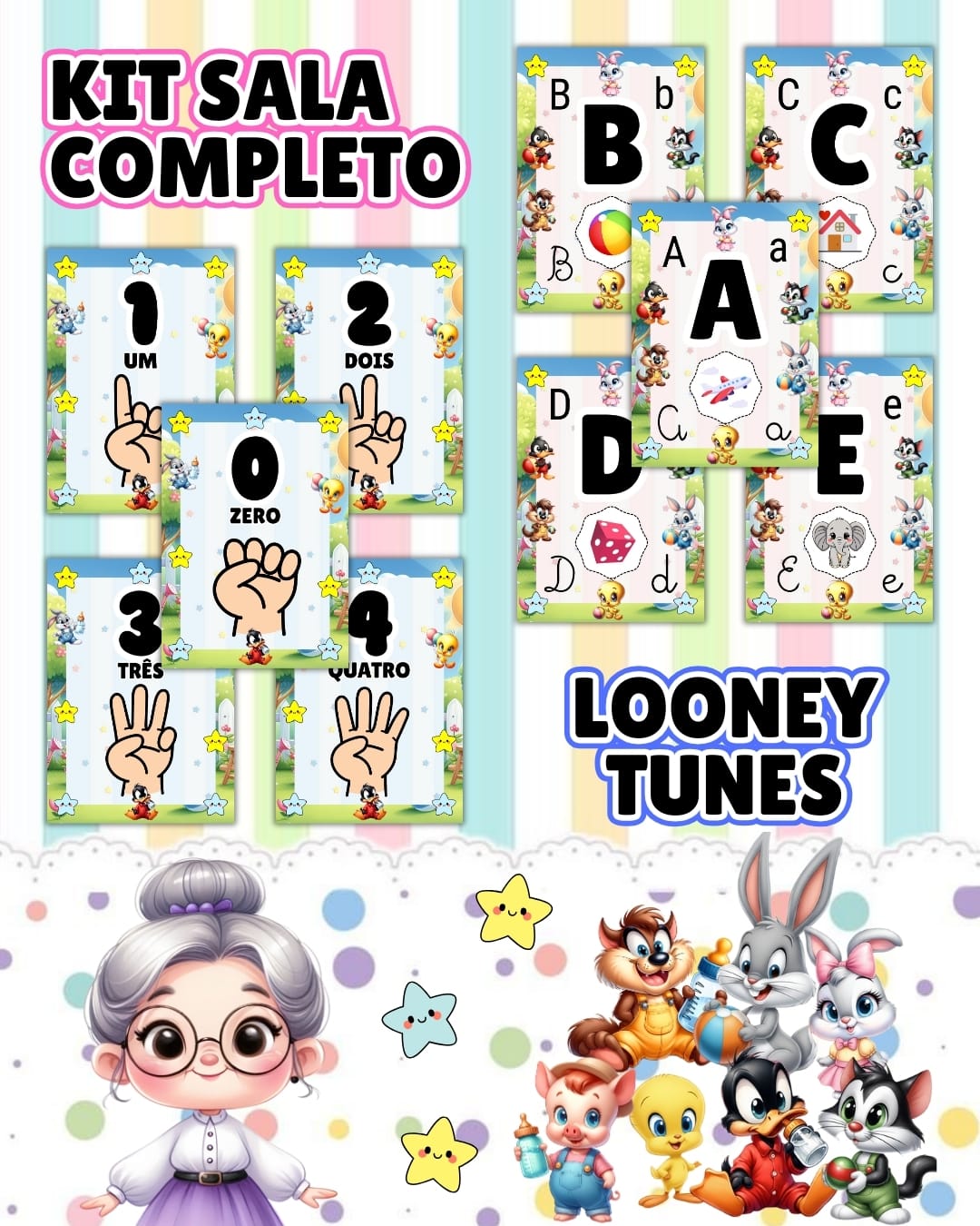 KIT SALA LOONEY TUNES