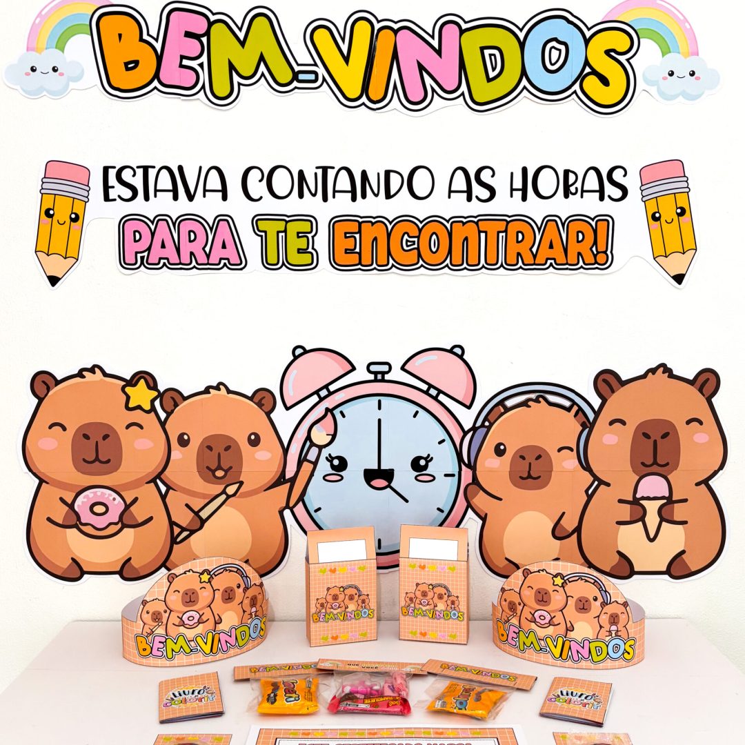 KIT VOLTA ÀS AULAS CAPIVARAS