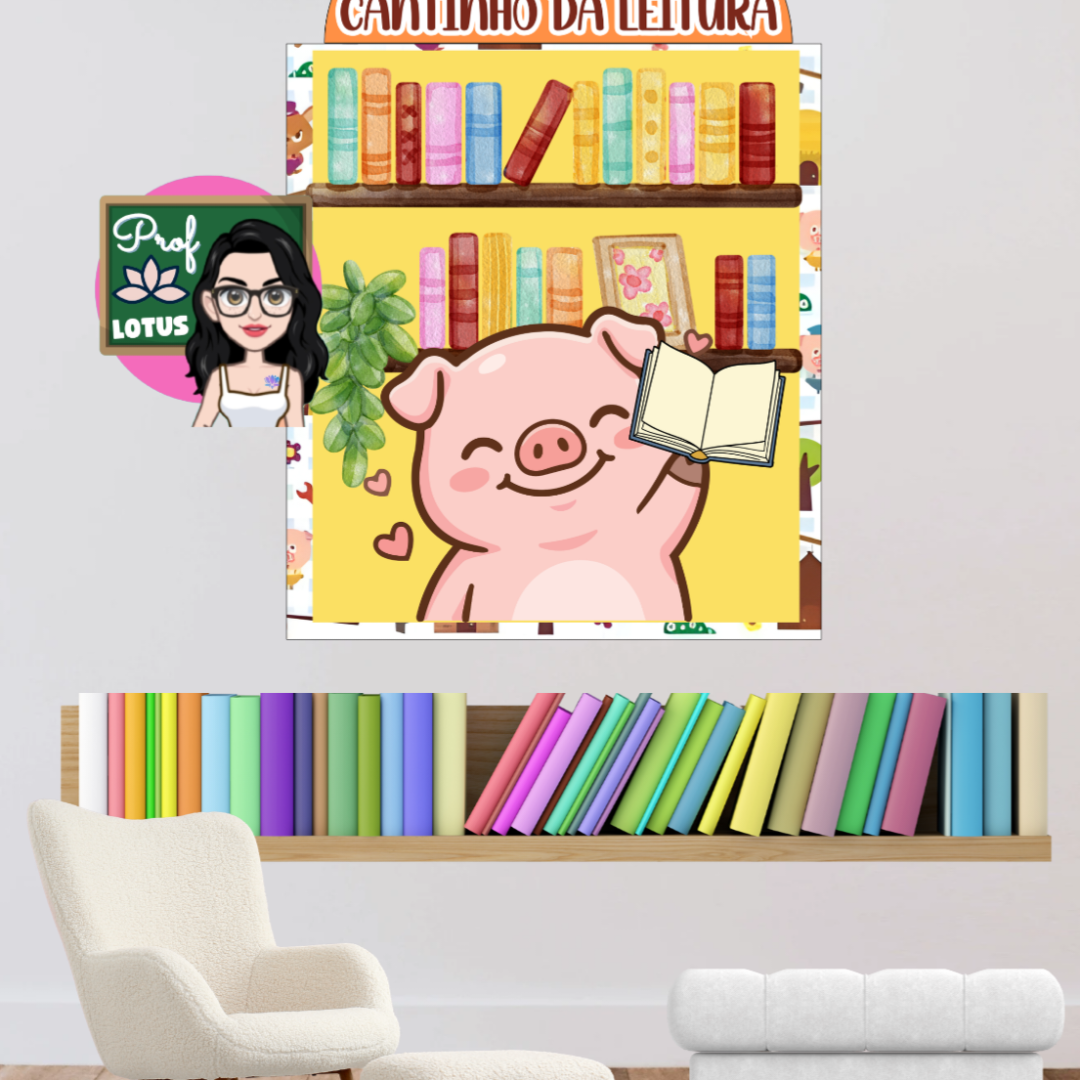 KIT SALA OS 3 PORQUINHOS