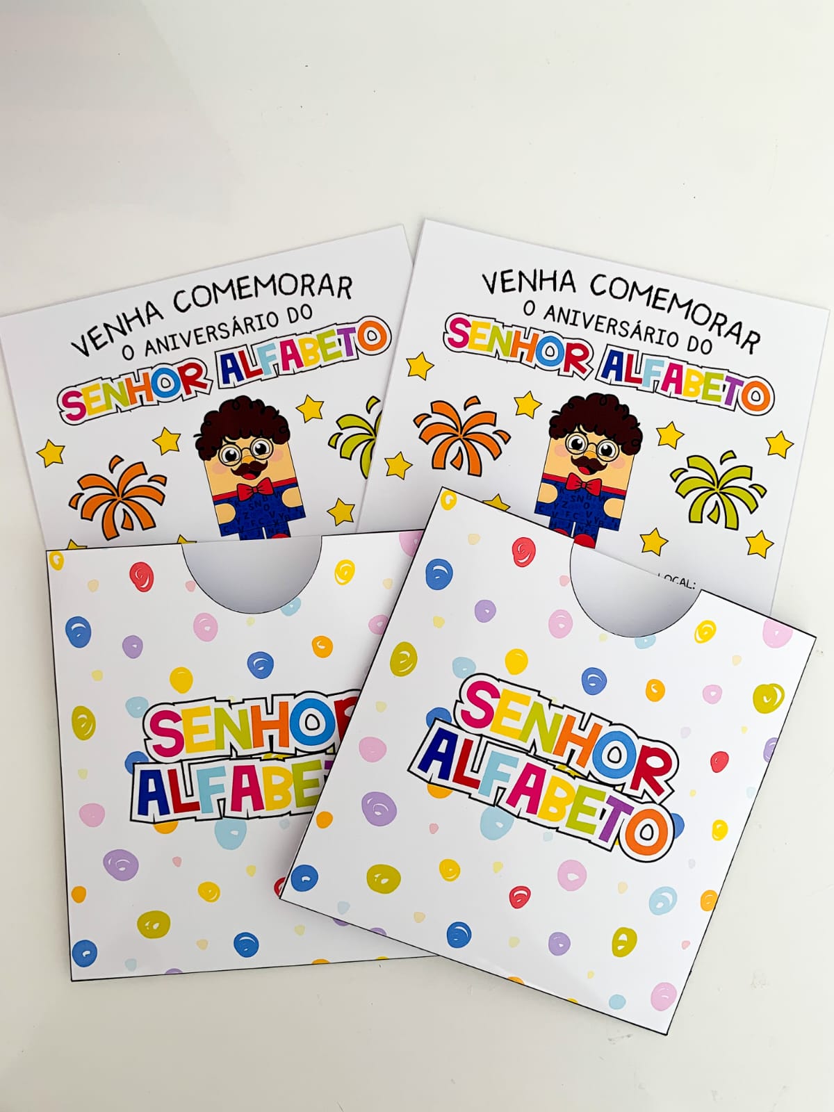 SUPER KIT PARABÉNS SENHOR ALFABETO - Imagem 11