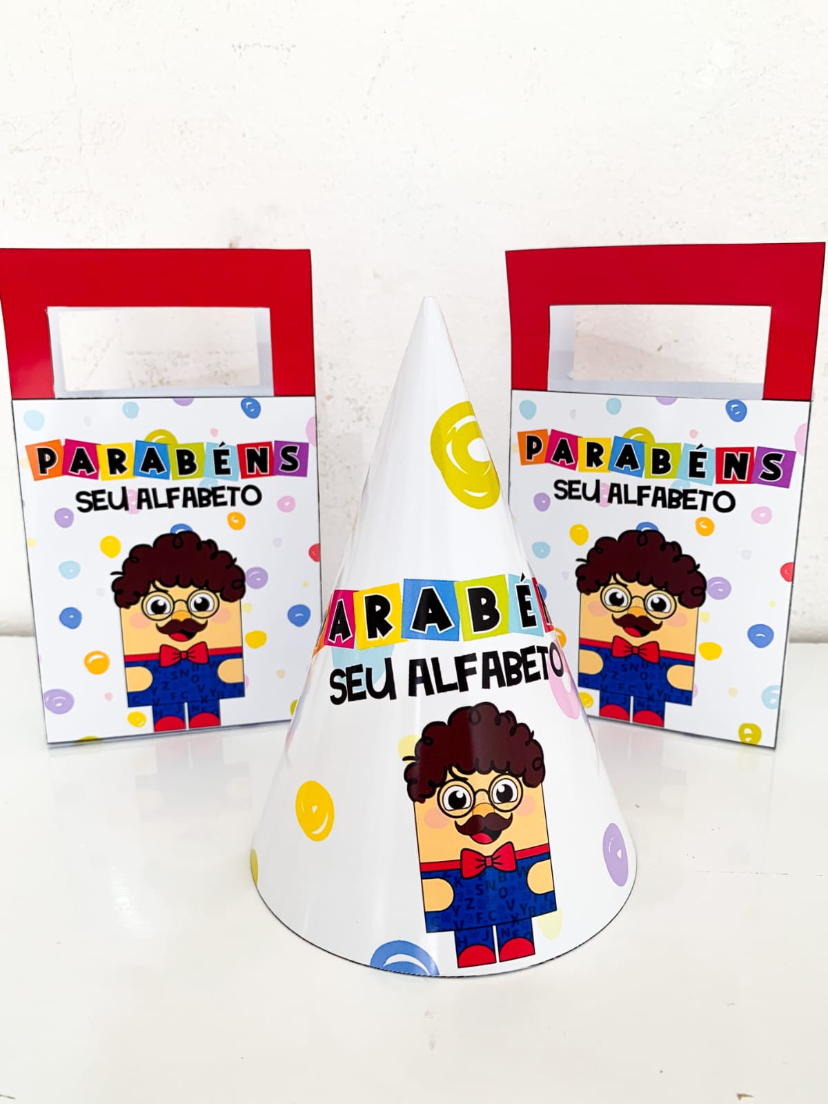 SUPER KIT PARABÉNS SENHOR ALFABETO - Imagem 12