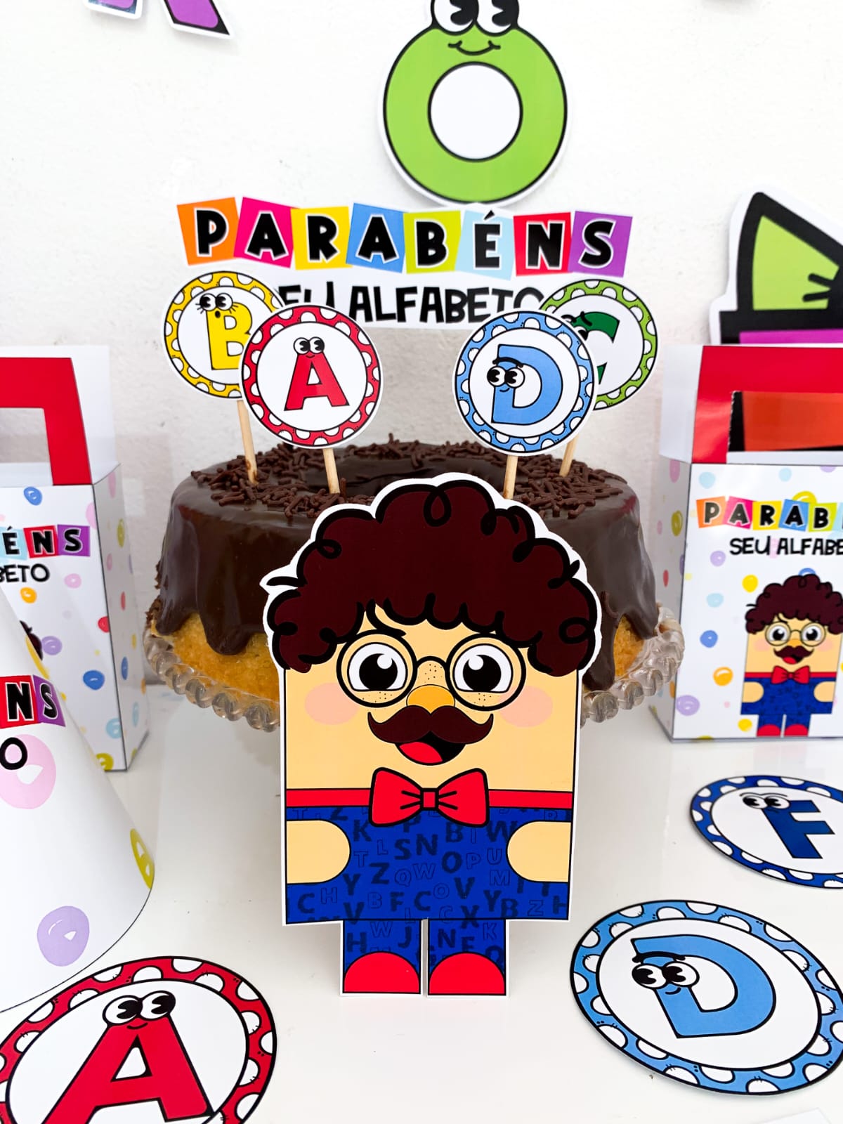 SUPER KIT PARABÉNS SENHOR ALFABETO - Imagem 20