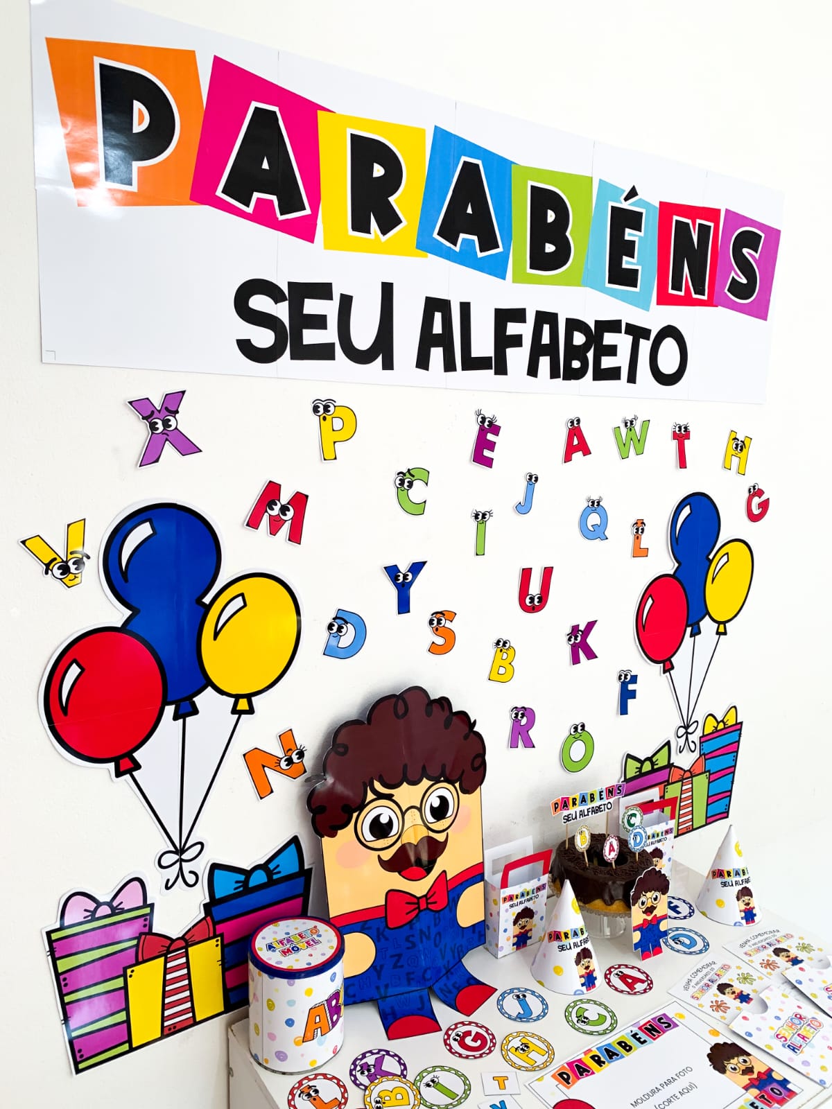 SUPER KIT PARABÉNS SENHOR ALFABETO - Imagem 23