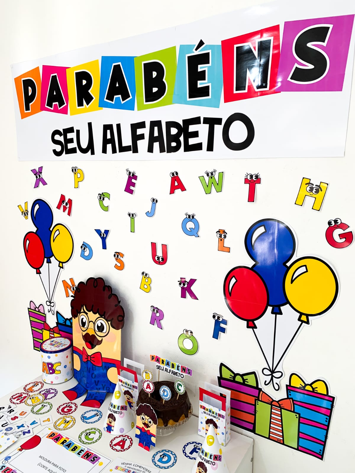 SUPER KIT PARABÉNS SENHOR ALFABETO - Imagem 22