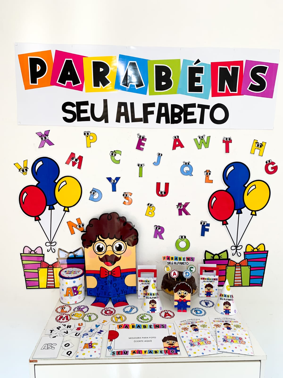 SUPER KIT PARABÉNS SENHOR ALFABETO - Imagem 24