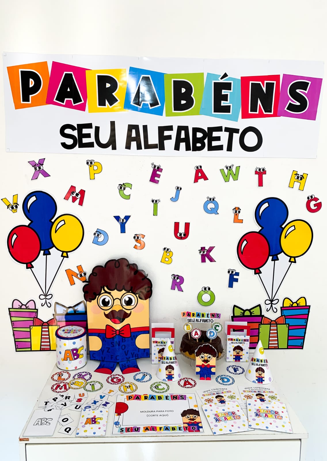 SUPER KIT PARABÉNS SENHOR ALFABETO - Imagem 25