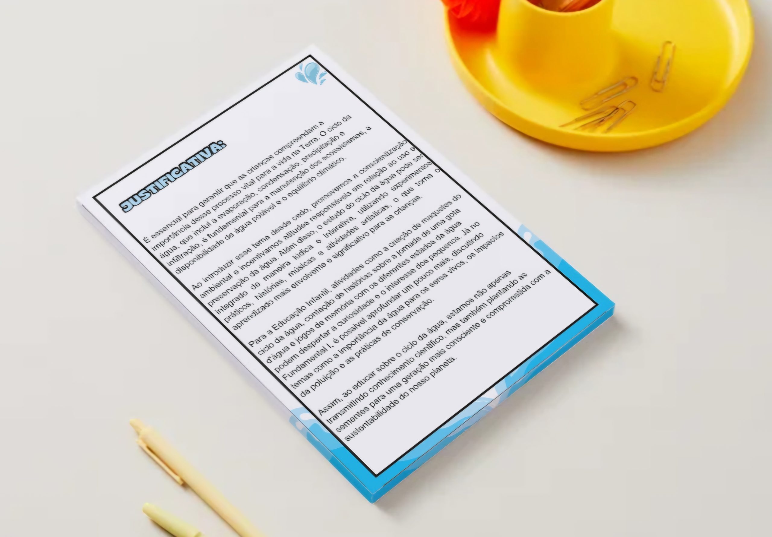 PROJETO CICLO DA ÁGUA - Imagem 3