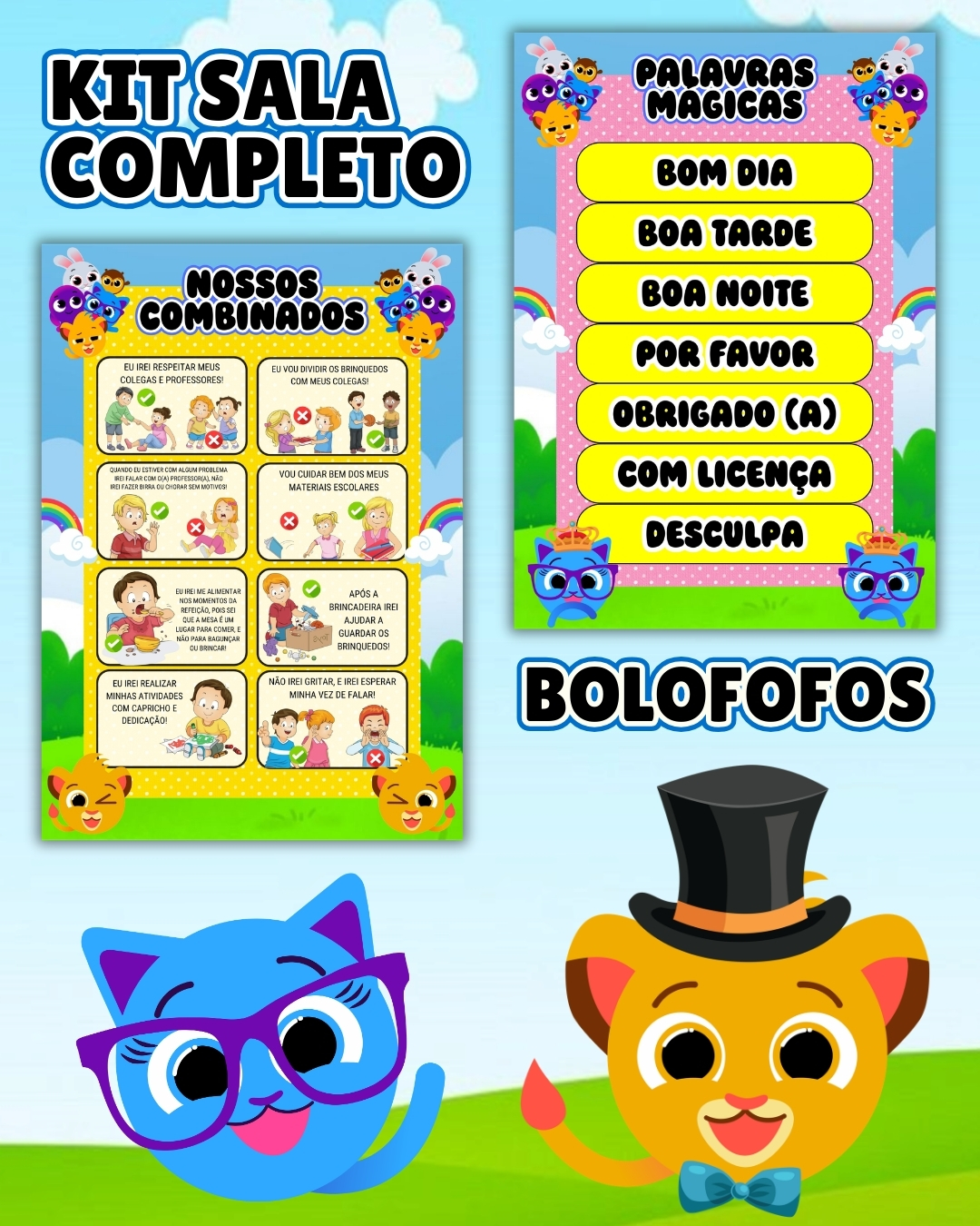 KIT SALA BOLOFOFOS - Imagem 6