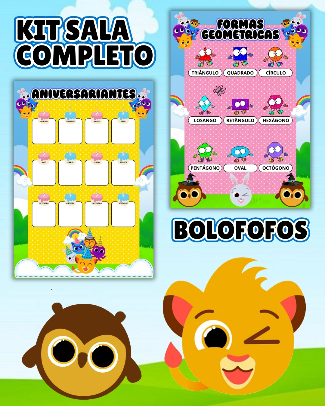 KIT SALA BOLOFOFOS