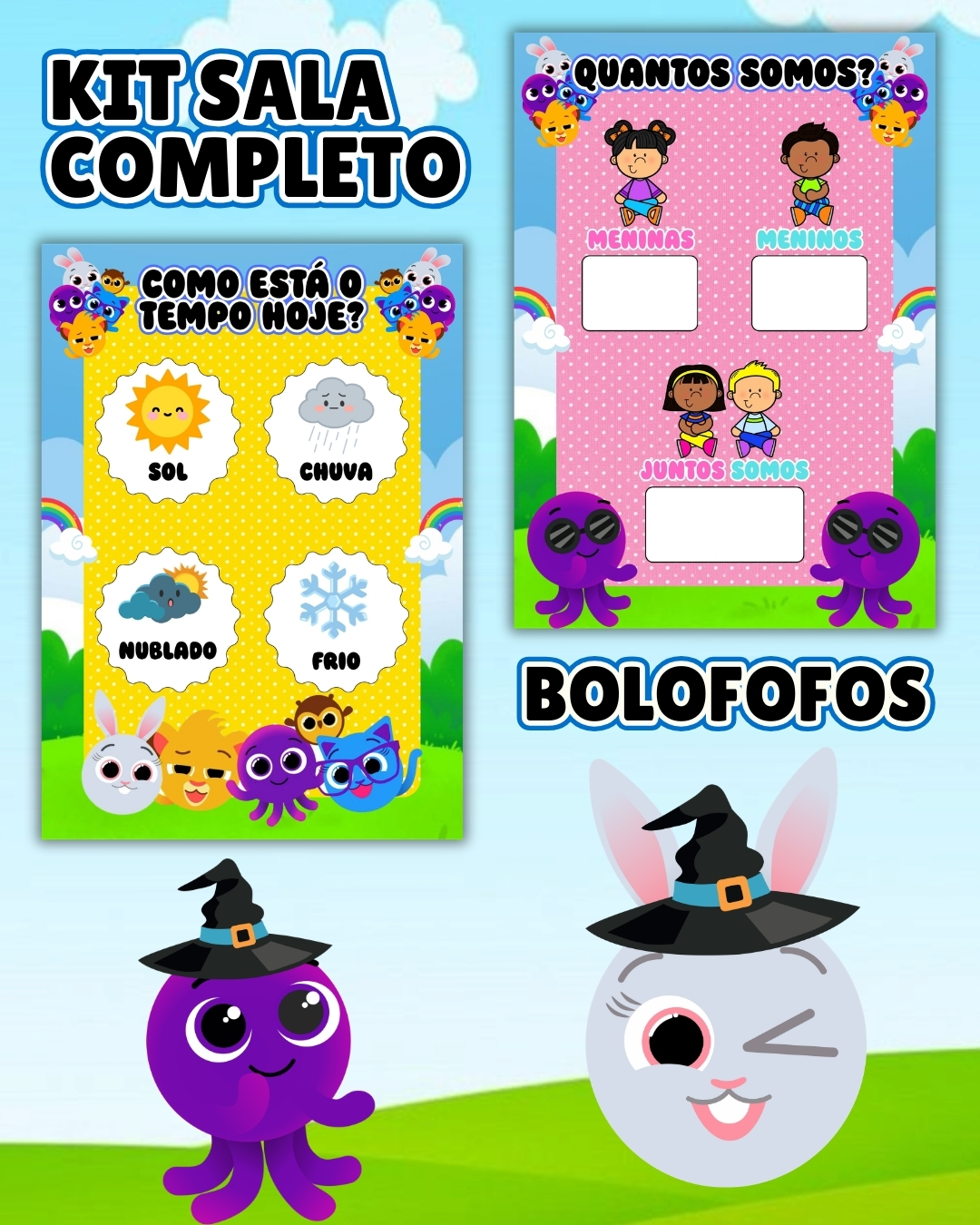 KIT SALA BOLOFOFOS - Imagem 4