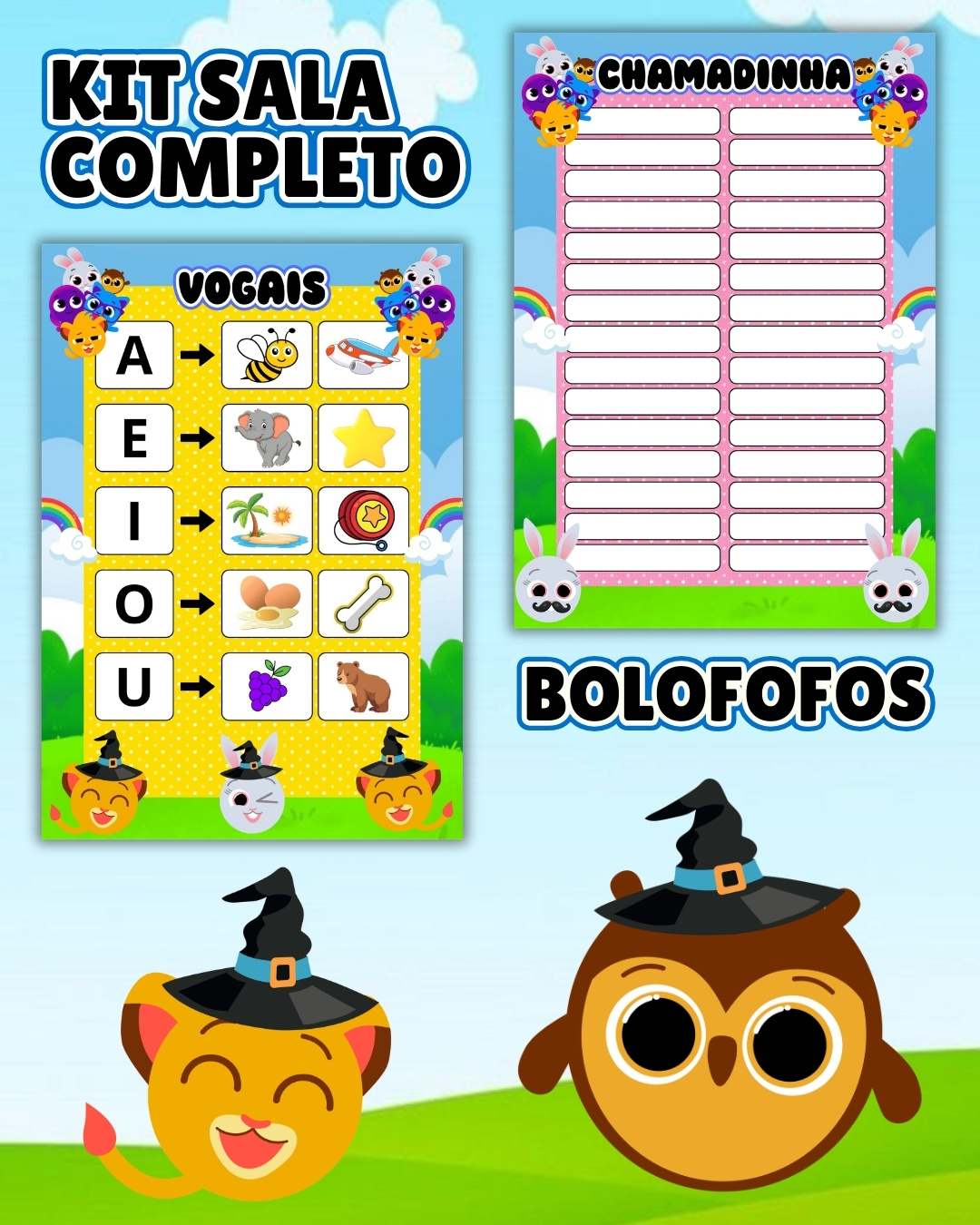 KIT SALA BOLOFOFOS - Imagem 3