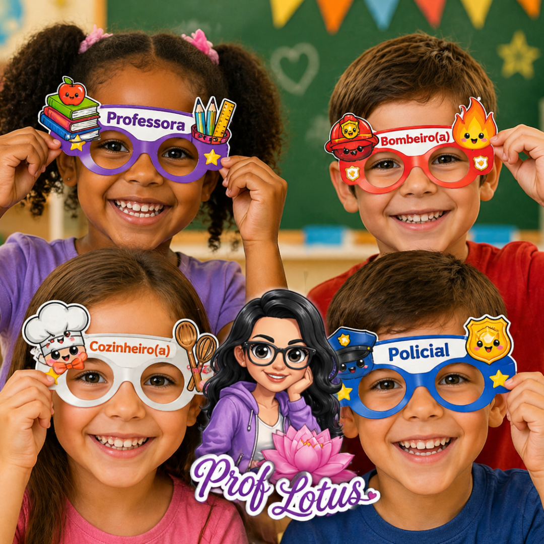 ÓCULOS DAS PROFISSÕES