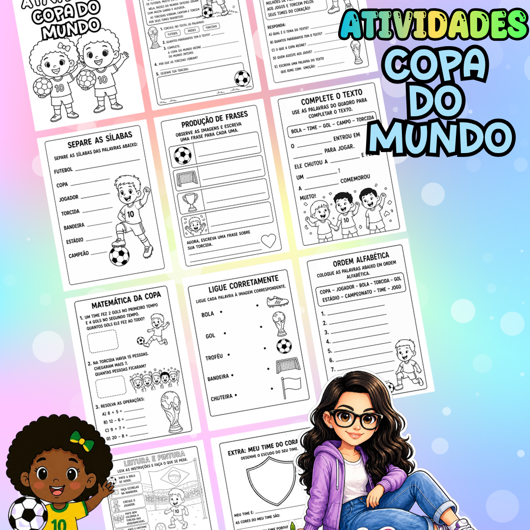 ATIVIDADES COPA DO MUNDO