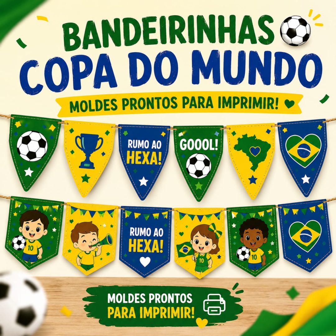 BANDEIRINHAS TORCIDA COPA