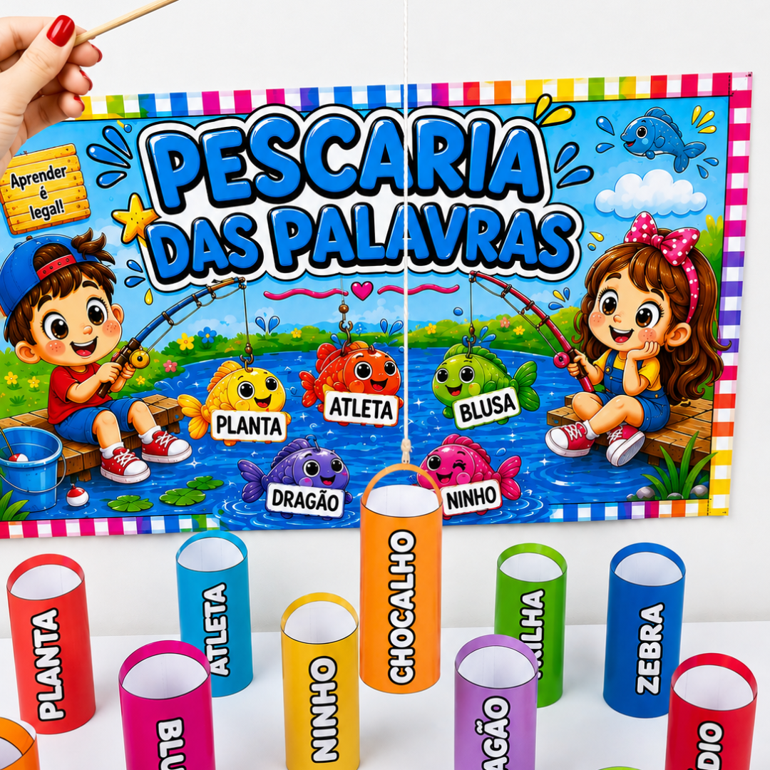 PESCANDO PALAVRAS SÍLABAS COMPLEXAS