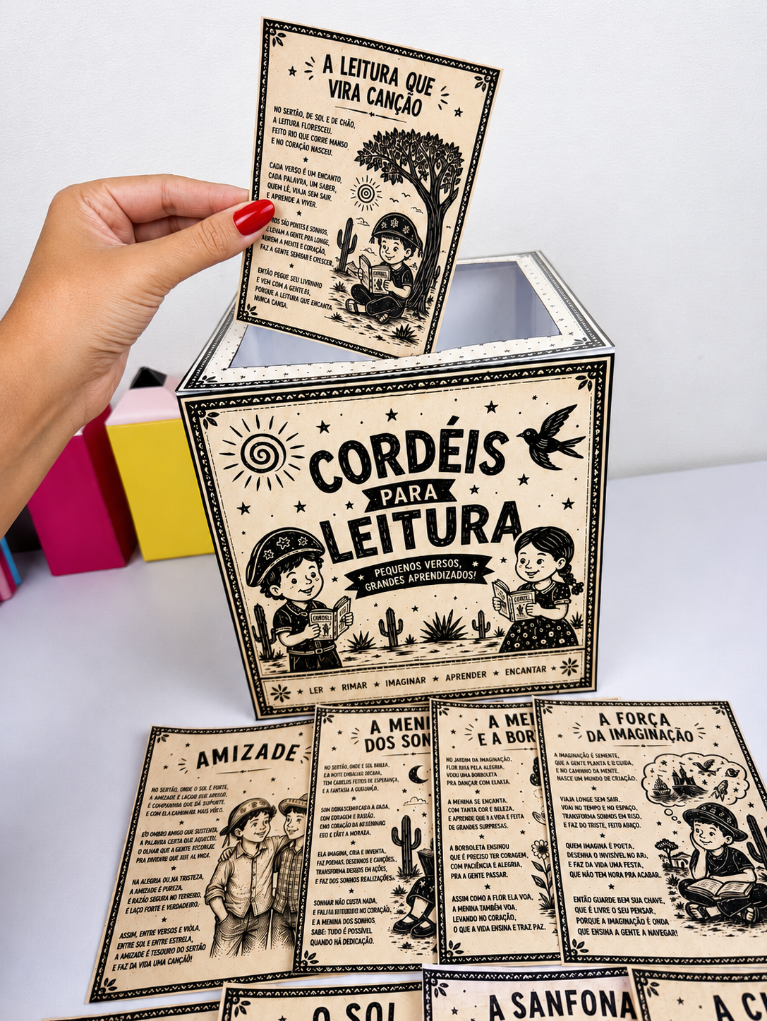 CORDÉIS NA CAIXA