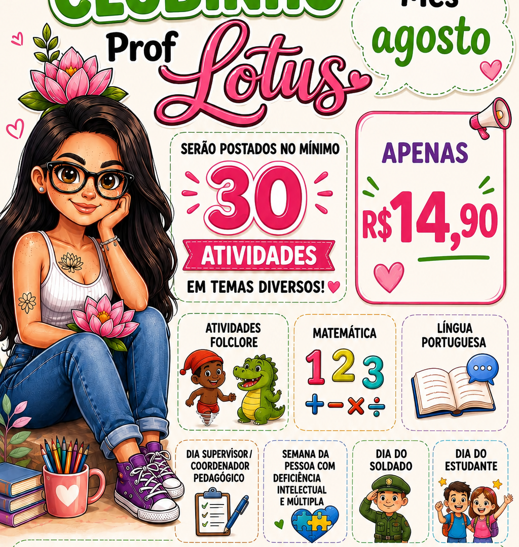 CLUBINHO AGOSTO PROF LOTUS