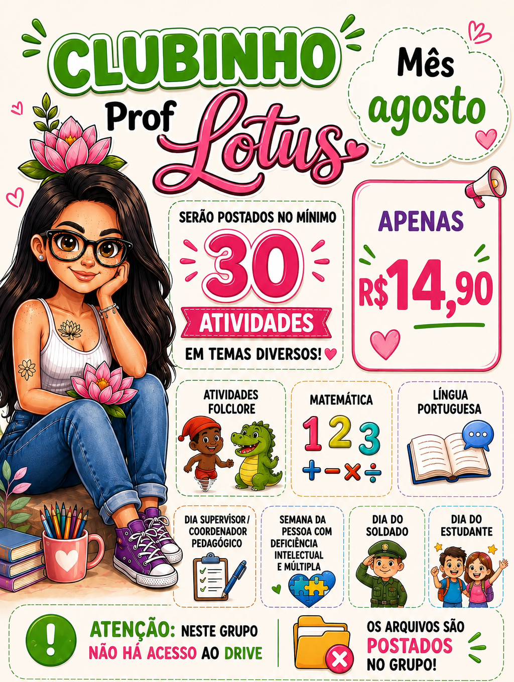 CLUBINHO AGOSTO PROF LOTUS