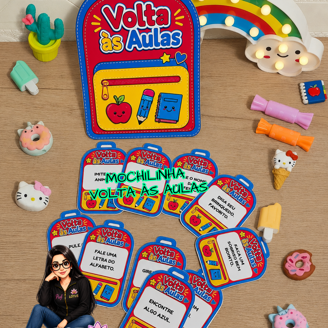 MOCHILINHA VOLTA ÀS AULAS