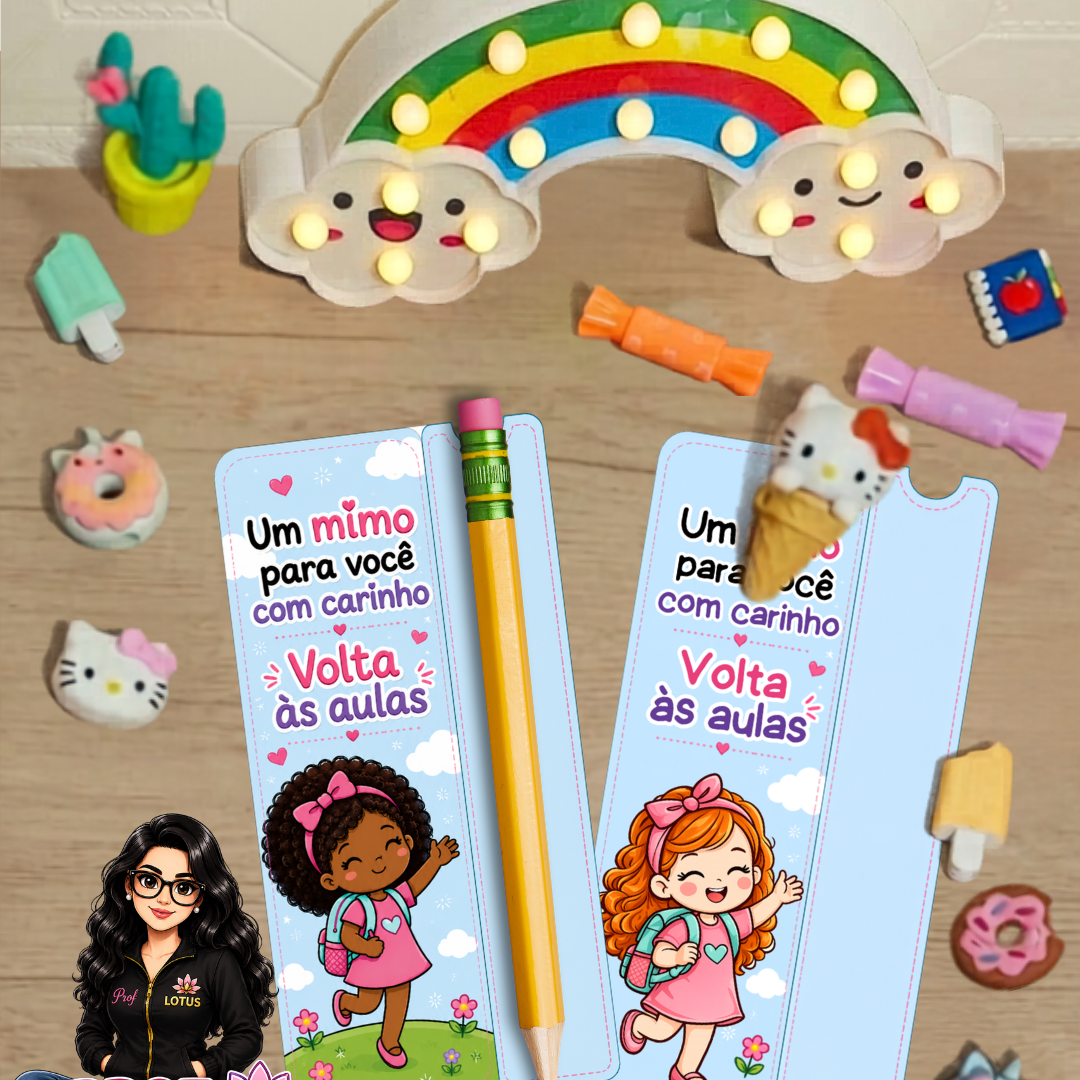 MIMO VOLTA ÀS AULAS MENINA
