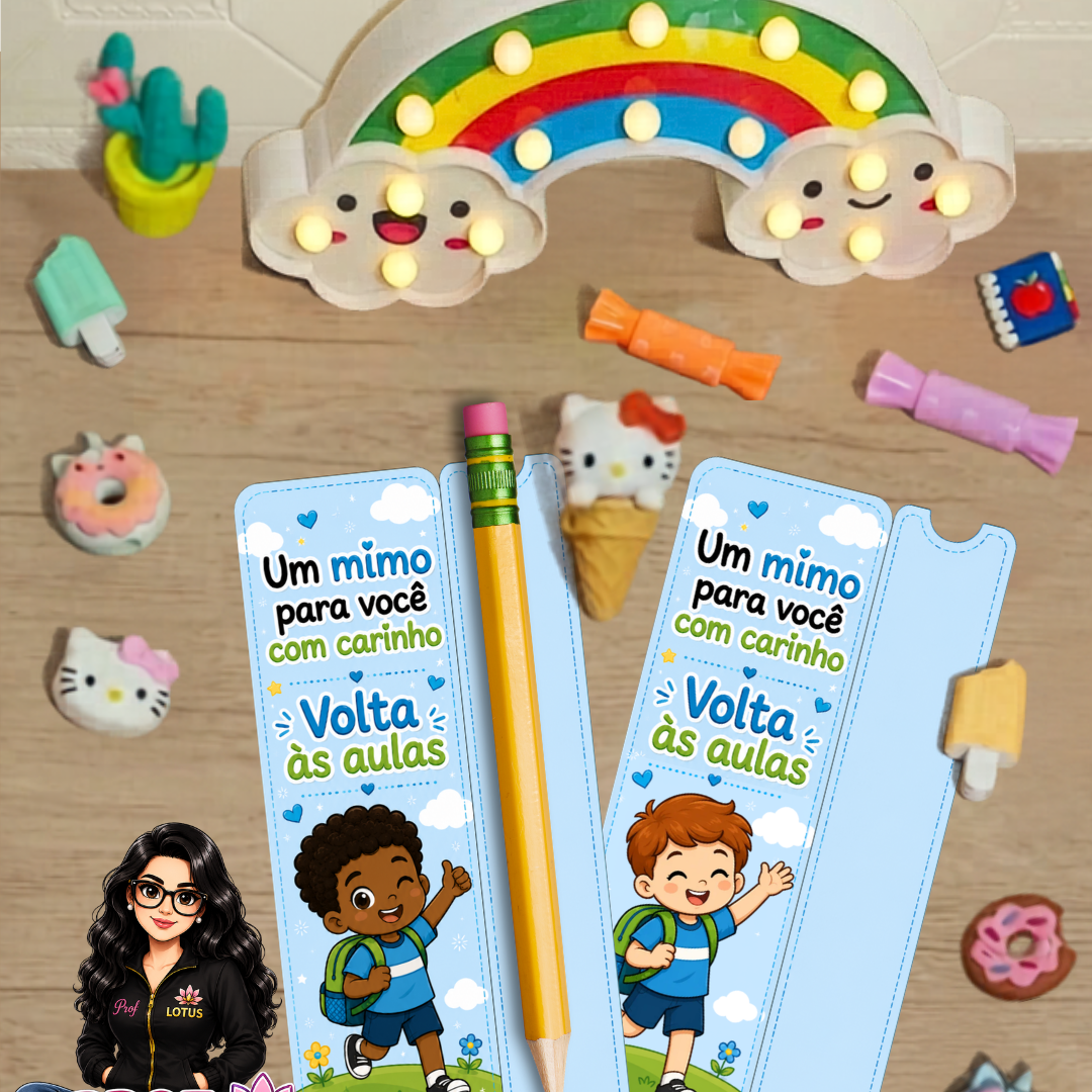 MIMO VOLTA ÀS AULAS MENINO