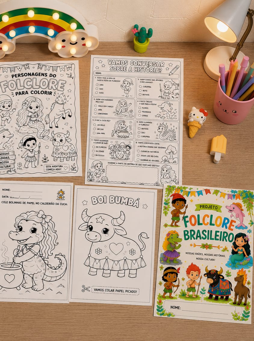 PROJETO FOLCLORE EDUCAÇÃO INFANTIL