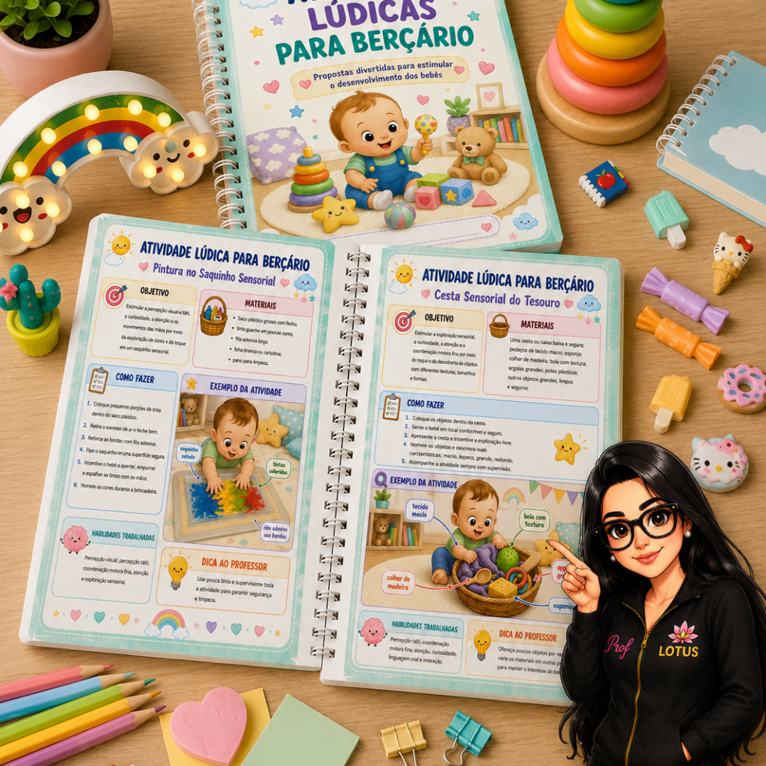 APOSTILA BERÇÁRIO ATIVIDADES LÚDICAS