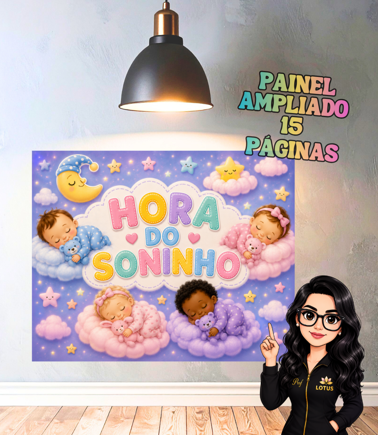 PAINEL BERÇÁRIO HORA DO SONINHO
