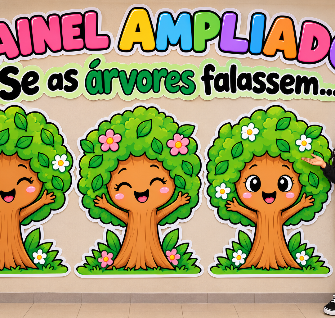 PAINEL SE AS ÁRVORES FALASSEM