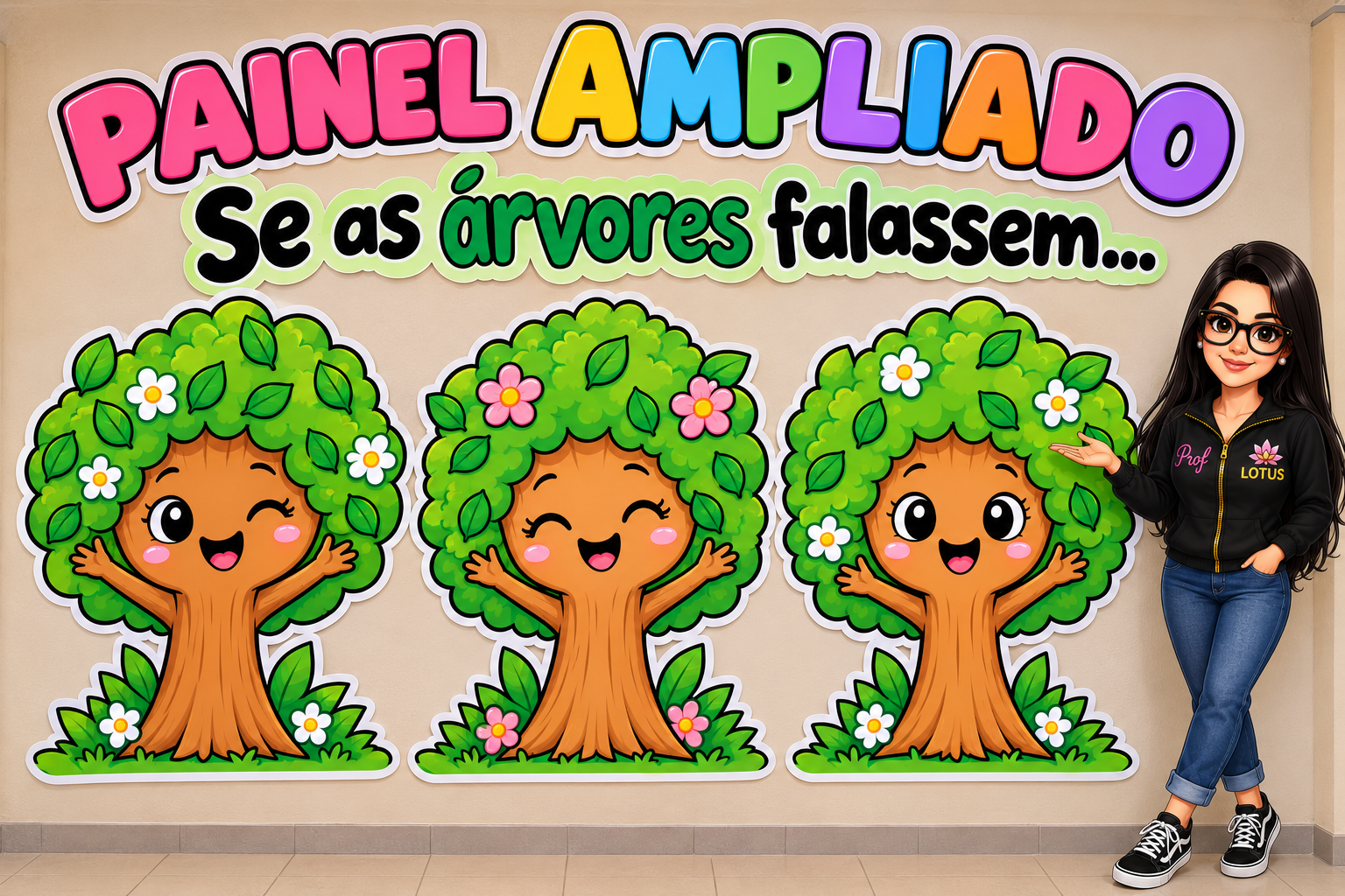 PAINEL SE AS ÁRVORES FALASSEM