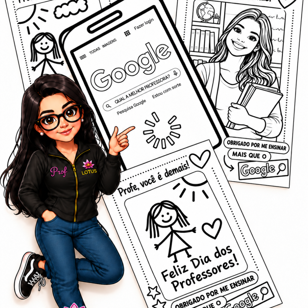 CELULAR PROFES PARA COLORIR