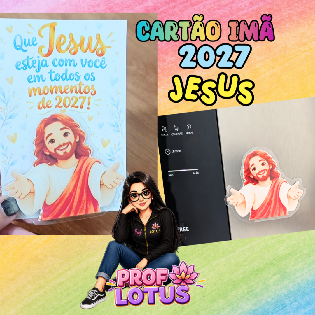 CARTÃO IMÃ 2027 JESUS